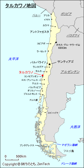 タルカワノ地図