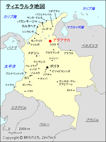 アグアチカ地図