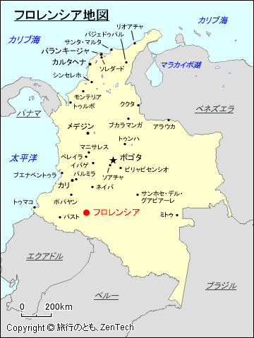 フロレンシア地図