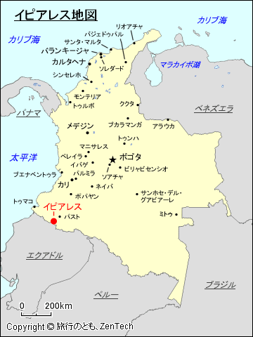 イピアレス地図