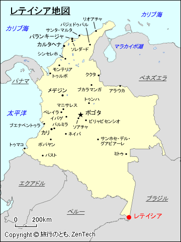 レテイシア地図