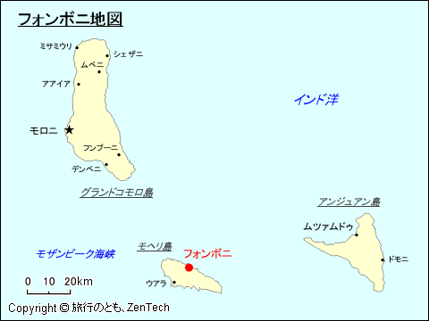 フォンボニ地図