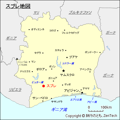 スブレ地図