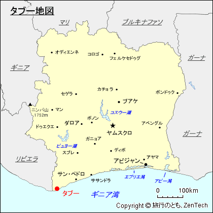 タブー地図