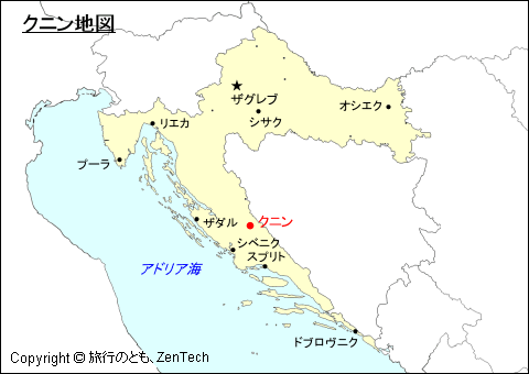 クニン地図