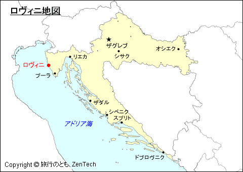 ロヴィニ地図