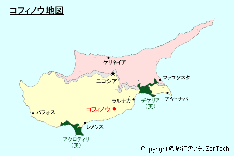 コフィノウ地図