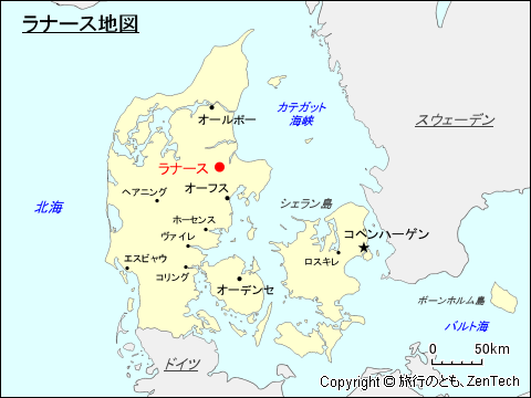 ラナース地図