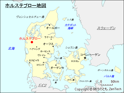 ホルステブロー地図