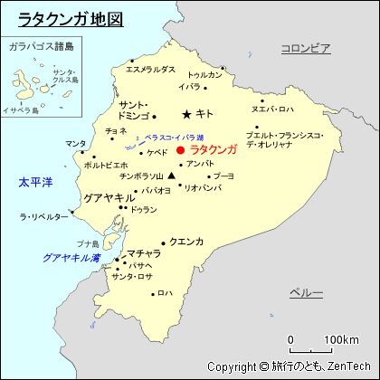 ラタクンガ地図