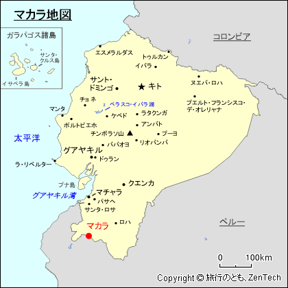 マカラ地図