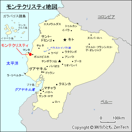 モンテクリスティ地図