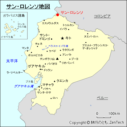 サン・ロレンソ地図