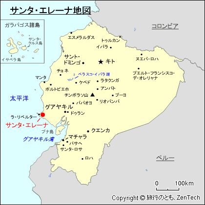 サンタ・エレーナ地図