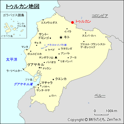 トゥルカン地図