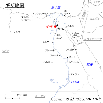 ギザ地図