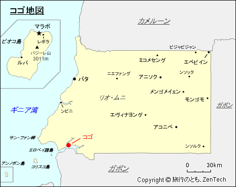 コゴ地図