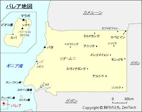 パレア地図