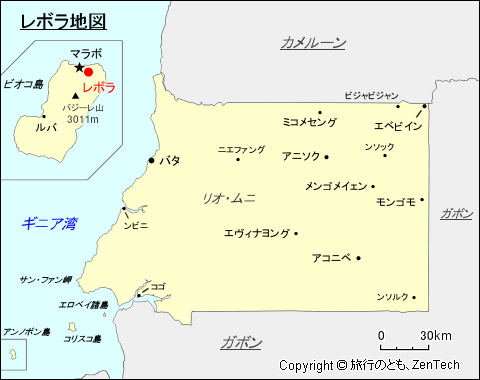 レボラ地図