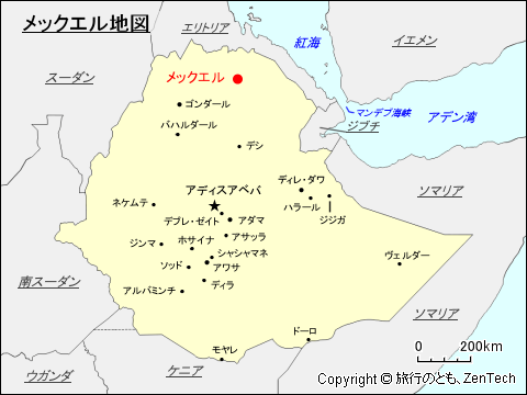 メックエル地図