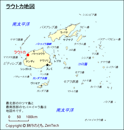 ラウトカ地図