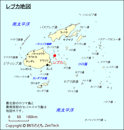 レブカ地図