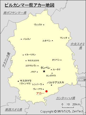 ピルカンマー県アカー地図