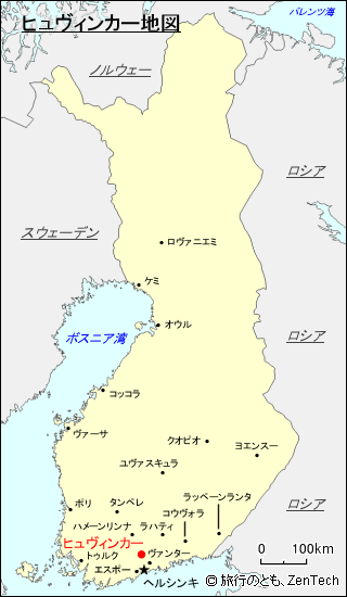 ヒュヴィンカー地図