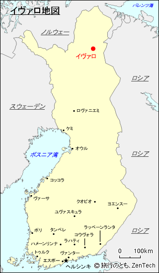 イヴァロ地図