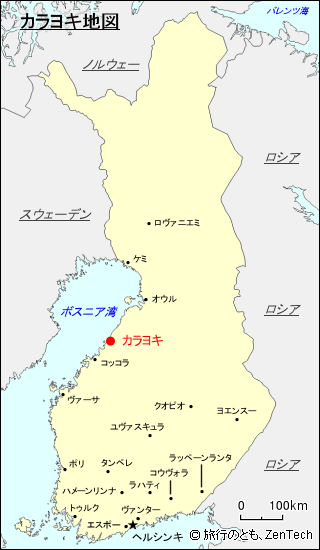 カラヨキ地図