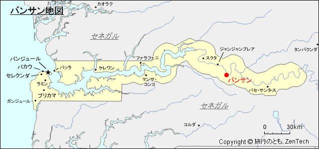 バンサン地図