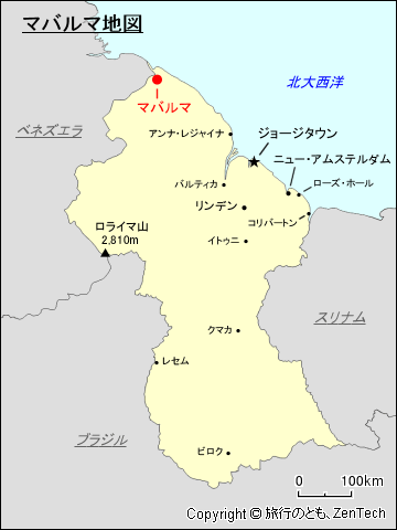 マバルマ地図