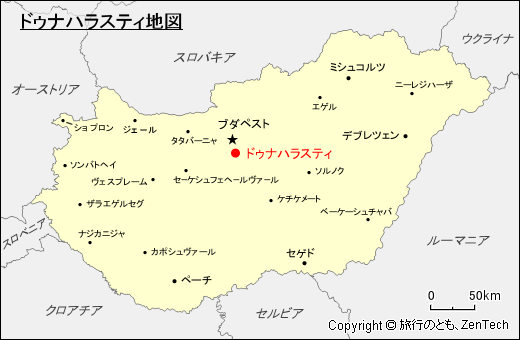 ドゥナハラスティ地図