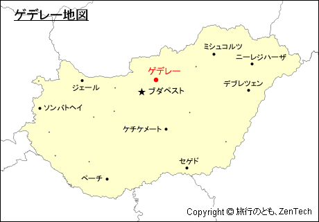 ハンガリーにおけるゲデレー地図