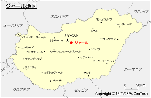 ジャール地図