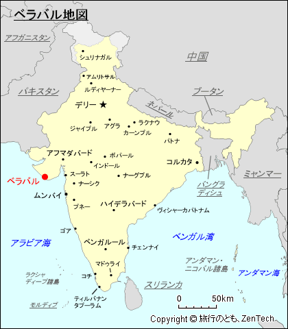 ベラバル地図