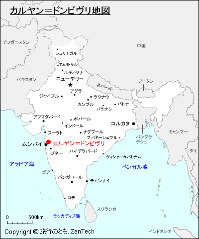 カルヤン＝ドンビヴリ地図