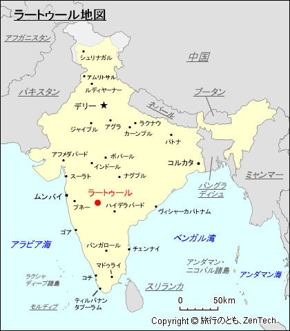 ラートゥール地図