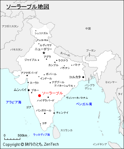 ソーラープル地図