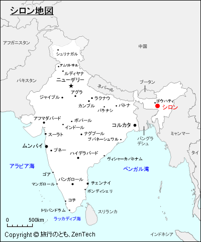 シロン地図