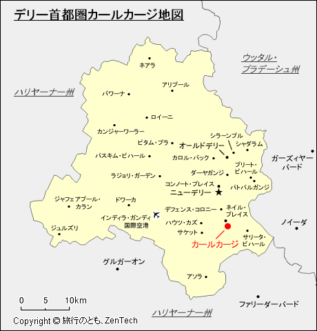 カールカージ地図