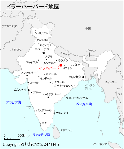 イラーハーバード地図
