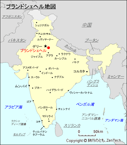 ブランドシェヘル地図