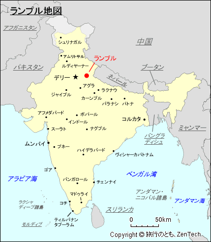 ランプル地図