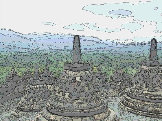 ボロブドゥル寺院