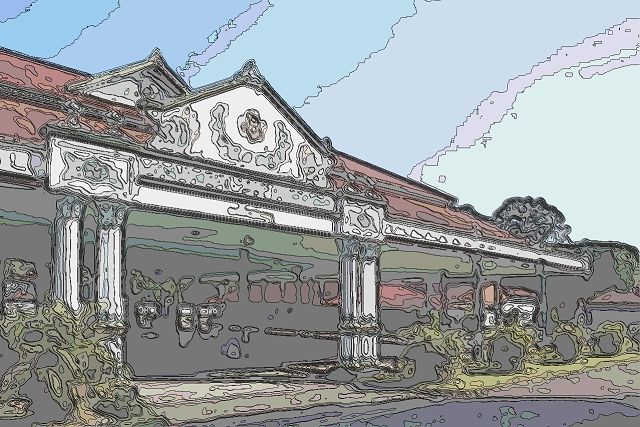 ジョグジャカルタの宇宙論的軸線とその歴史的建造物群