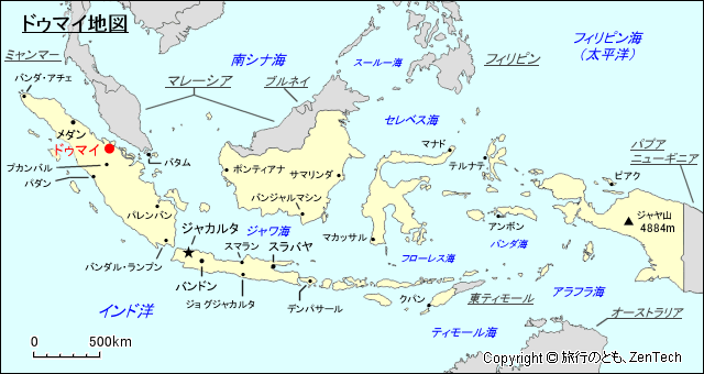 ドゥマイ地図