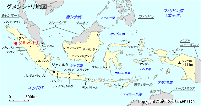 グヌンシトリ地図