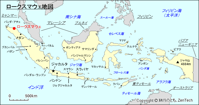 ロークスマウェ地図