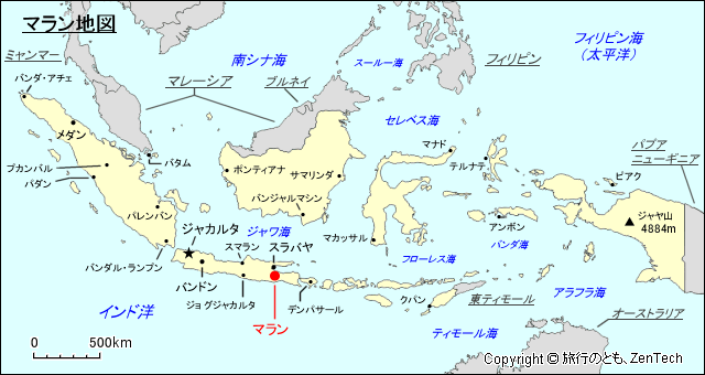 マラン地図